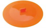 univerzální silikonové víko Ventosa 18 cm orange