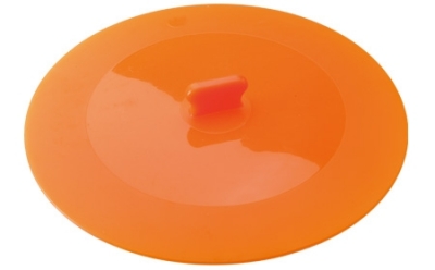 univerzální silikonové víko Ventosa 22 cm orange